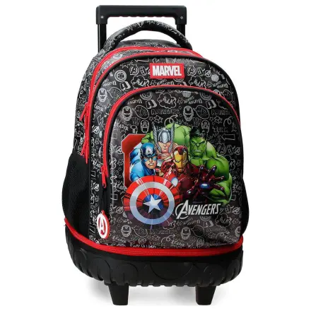 Marvel Avengers Team izvlačivi kompaktni putni kovčeg na kotačima 43cm fotografija proizvoda