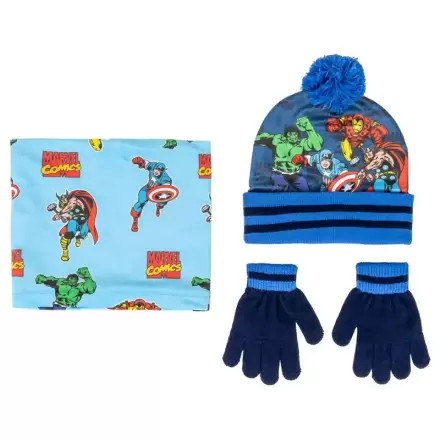Marvel Avengers zimski set snood kapa rukavice fotografija proizvoda