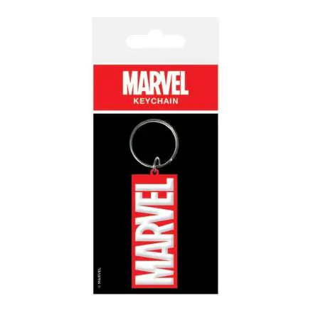 Marvel Comics gumeni privjesak za ključeve Logo 6 cm termékfotója