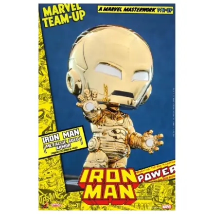 Marvel Cosbaby Wave 2 Iron Man Metallic Gold Armor fotografija proizvoda