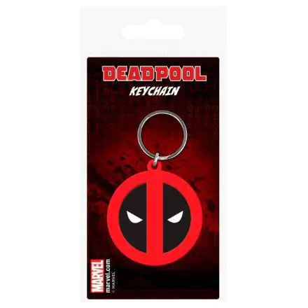 Marvel Comics Gumeni privjesak za ključeve Deadpool Symbol 6 cm termékfotója