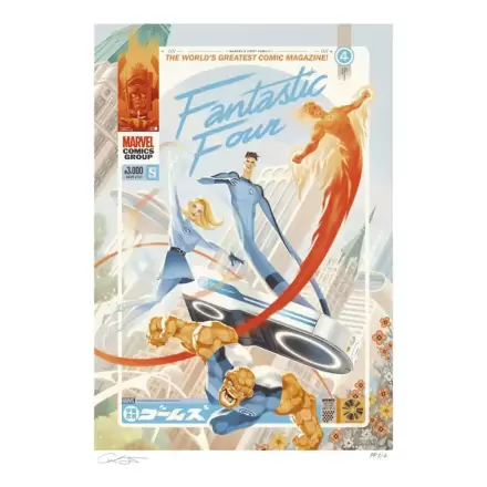 Marvel Fantastic Four #48 Umjetnički otisak Marvel's First Family: The Fantastic Four! 61 x 41 cm - bez okvira fotografija proizvoda