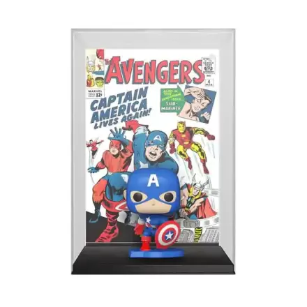 Marvel POP! Comic Cover Vinyl Figura Avengers #4 (1963) 9 cm termékfotója