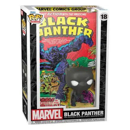 Marvel POP! Comic Cover Vinyl Figura Black Panther fotografija proizvoda