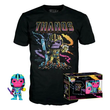 Marvel Funko POP figura & majica u kutiji Thanos (BKLT) termékfotója