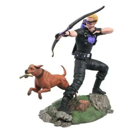 Marvel Comic Gallery PVC kipić Hawkeye s Pizza Dog 23 cm termékfotója