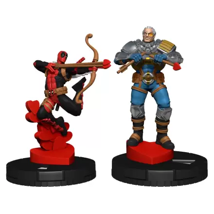 Marvel HeroClix Iconix: Cupid Deadpool i Cable termékfotója