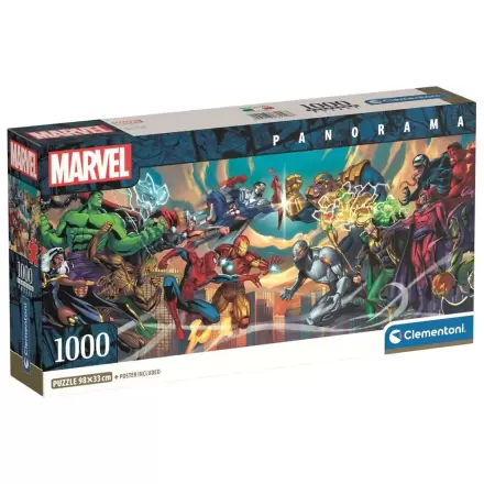 Marvel Heroes vs Villains panorama puzzle 1000 kom fotografija proizvoda