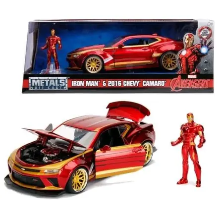 Marvel Iron Man 2016 Chevy Camaro SS u mjerilu 1:24 fotografija proizvoda