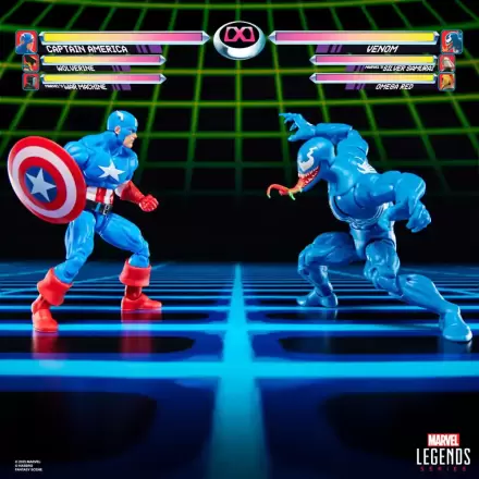 Marvel Legends Gamerverse akcijska figura 2-Pack Captain America vs. Venom 15 cm fotografija proizvoda