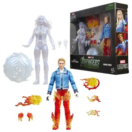 Marvel Legends Series Avengers Doomsday Invisible Woman & Human Torch pakiranje od 2 figure 15cm fotografija proizvoda