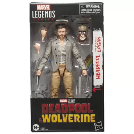 Marvel Legends Series Deadpool & Wolverine - Glavobazen s Marvels Logan figuricom 15 cm termékfotója