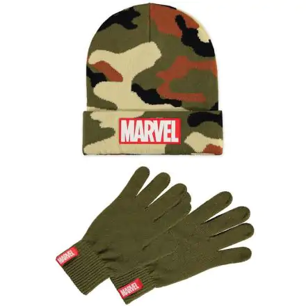 Marvel Logo set kape i rukavica fotografija proizvoda