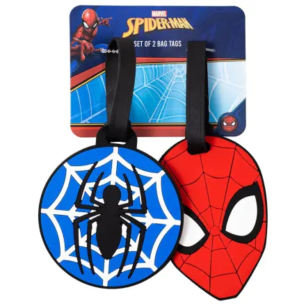 Marvel Spiderman set od 2 oznake za prtljagu fotografija proizvoda