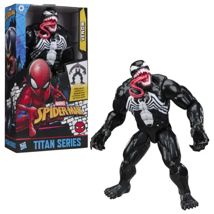 Marvel Spider-Man Titan Series Black Suit Venom figura 30cm fotografija proizvoda
