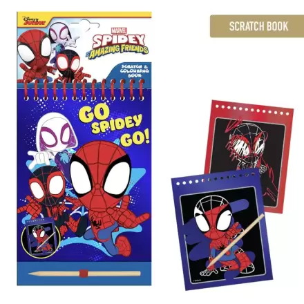 Marvel Spidey Amazing Friends set uredskog materijala za grebanje termékfotója