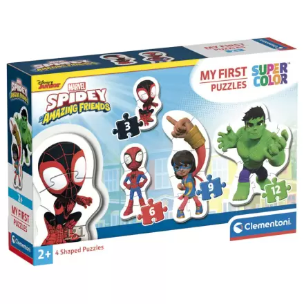 Marvel Spidey and His Amazing Friends puzzle 3-6-9-12 komada termékfotója