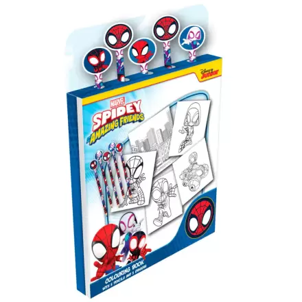 Marvel Spidey bojanka s olovkama i gumicama fotografija proizvoda
