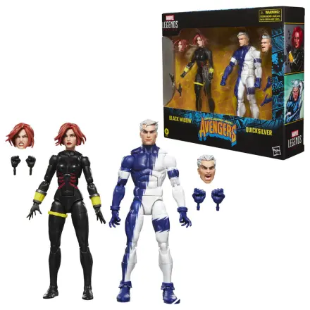Marvel The Avengers Black Widow i Quicksilver set od 2 figure 15cm fotografija proizvoda