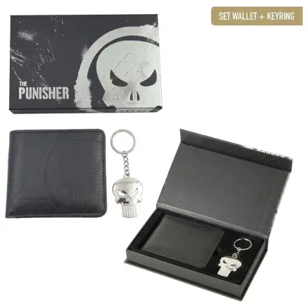 Marvel The Punisher novčanik i privjesak za ključeve poklon set fotografija proizvoda