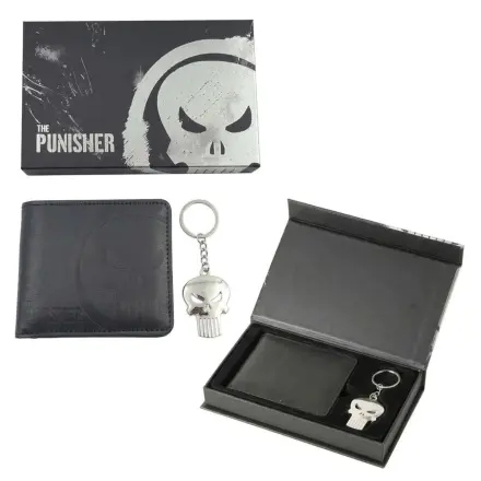 Marvel The Punisher novčanik i privjesak za ključeve poklon set fotografija proizvoda