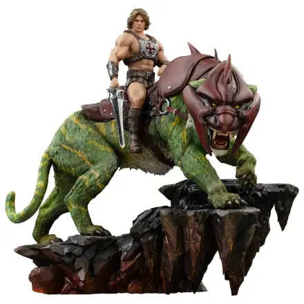 Masters of the Universe Art Scale statua 1/10 He-Man and Battle Cat 33 cm fotografija proizvoda