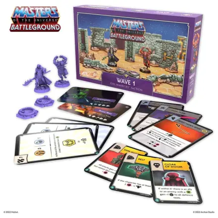 Masters of the Universe: Battleground Miniatures Game Wave 1: Evil Warriors Faction njemačka verzija fotografija proizvoda