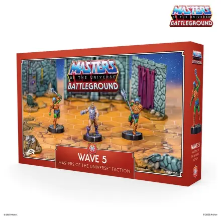 Masters of the Universe: Battleground Miniatures Game Wave 5: Masters of the Universe Faction *Engleska verzija* fotografija proizvoda