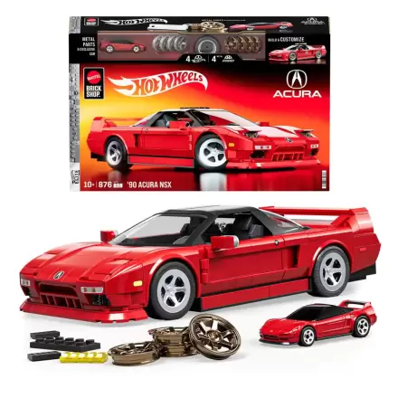 Mattel Brick Shop Hot Wheels Elite Series Set za slaganje 1/16 '90 Acura NSX fotografija proizvoda