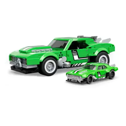 Mattel Brick Shop Hot Wheels Speed Series Set za gradnju 1/32 Custom '68 Camaro fotografija proizvoda