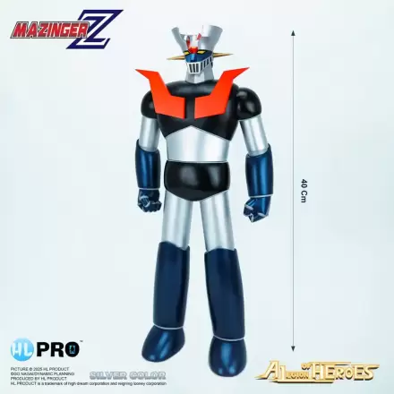 Mazinger Z Legion of Heroes Vinyl Figura Mazinger Z Silver Color 40 cm fotografija proizvoda