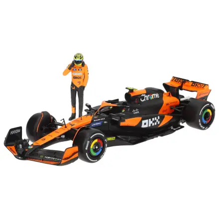 Mclaren Norris MCL38 F1 metalni auto fotografija proizvoda