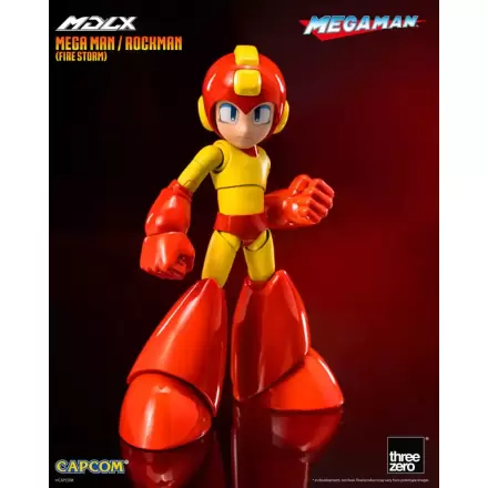 Mega Man MDLX akcijska figura Mega Man / Rockman (Fire Storm) 10 cm termékfotója