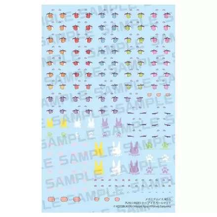 Megami Device M.S.G. Plastični model komplet 1/1 Puni Mofu Tu Set naljepnica za oči fotografija proizvoda