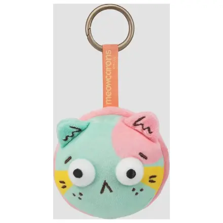 Meowcaron Plush Bag Charm Scared 7 cm fotografija proizvoda