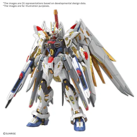 MGEX 1/100 Mighty Strike Freedom Gundam Mobile Suit Gundam SEED Freedom Master Grade Extreme Komplet modela fotografija proizvoda