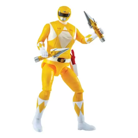 Mighty Morphin Power Rangers Action Figure Auto-Morphin Yellow Ranger 12 cm Akcijska Figura fotografija proizvoda