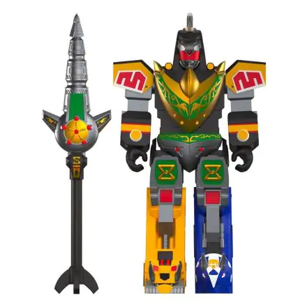 Mighty Morphin Power Rangers ReAction akcijska figura Wave 3 DragonZord (Battle Mode) 15 cm fotografija proizvoda