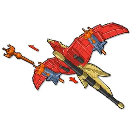 Mighty Morphin Power Rangers Thunderzord Akcijska figura Firebird fotografija proizvoda