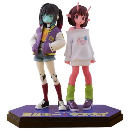 Milky Subway The Galactic Limited Express Pop Up Parade PVC figura Chiharu & Makina 15 cm fotografija proizvoda
