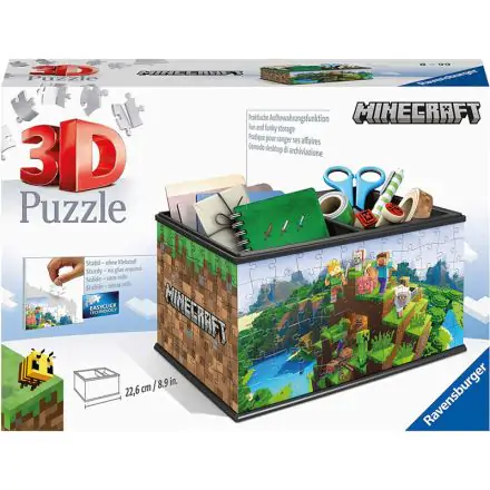 Minecraft Kutija za pohranu 3D slagalica 216 komada fotografija proizvoda