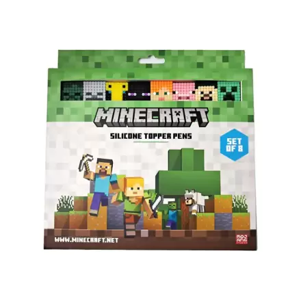 Minecraft Set 8 Kemijske olovke s tankim vrhom fotografija proizvoda