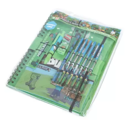 Minecraft 12-dijelni set uredskog materijala A4 Bumper fotografija proizvoda