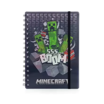 Minecraft 3D Wiro bilježnica A5 formata fotografija proizvoda