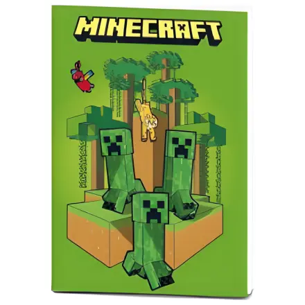 Minecraft A5 bilježnica fotografija proizvoda