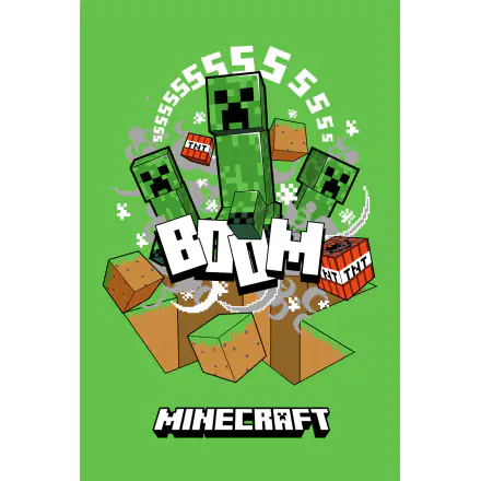 Minecraft Boom Creeper polarna deka fotografija proizvoda