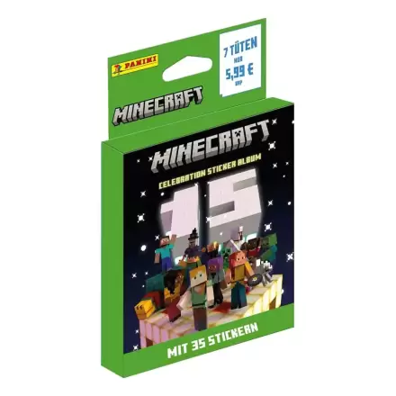 Minecraft kolekcija naljepnica Eco-Blister proslava 15. obljetnice *German Version* termékfotója