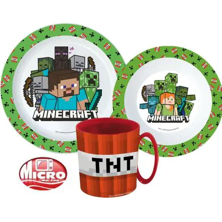 Minecraft set za jelo, mikroplastični set fotografija proizvoda