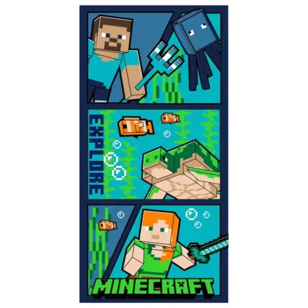 Minecraft Explore ručnik 70x140 cm fotografija proizvoda