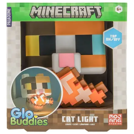 Minecraft GloBuddies Svjetleća Mačka 15 cm fotografija proizvoda